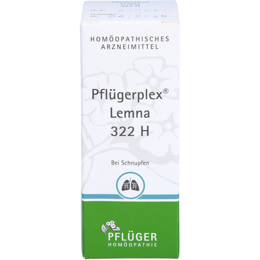 Pflügerplex Lemna 322H Tabletten bei Erkrankungen der Atemorgane, 100 St. Tabletten