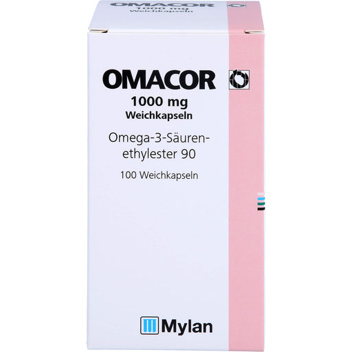 Omacor 1000 mg Eurim Weichkapseln, 100 St WKA