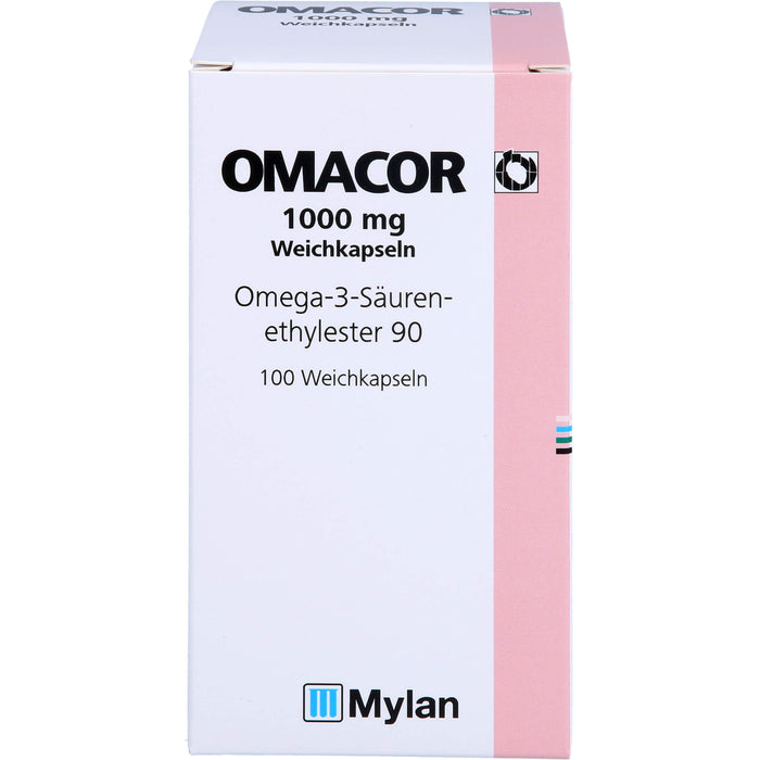 Omacor 1000 mg Eurim Weichkapseln, 100 St WKA