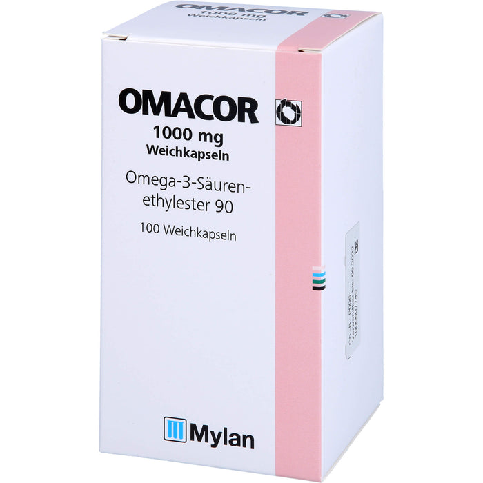 Omacor 1000 mg Eurim Weichkapseln, 100 St WKA