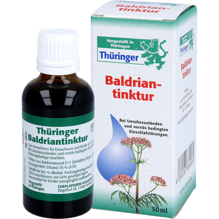 Thüringer Baldriantinktur, 50 ml Solution