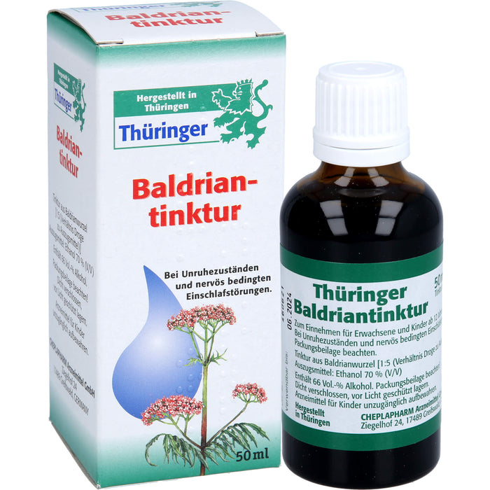 Thüringer Baldriantinktur, 50 ml Solution
