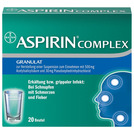 ASPIRIN Complex Granulat, 20 St. Beutel