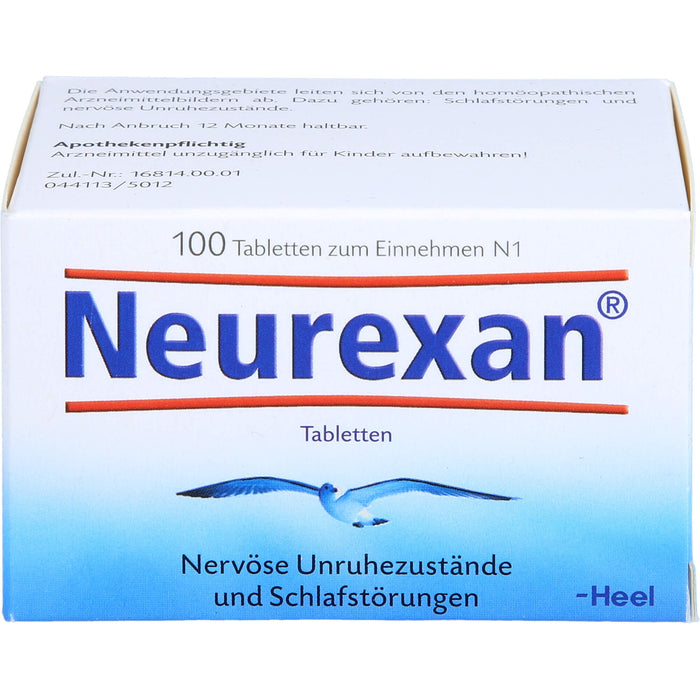 Neurexan Tabletten bei nervösen Unruhezuständen und Schlafstörungen, 100.0 St. Tabletten