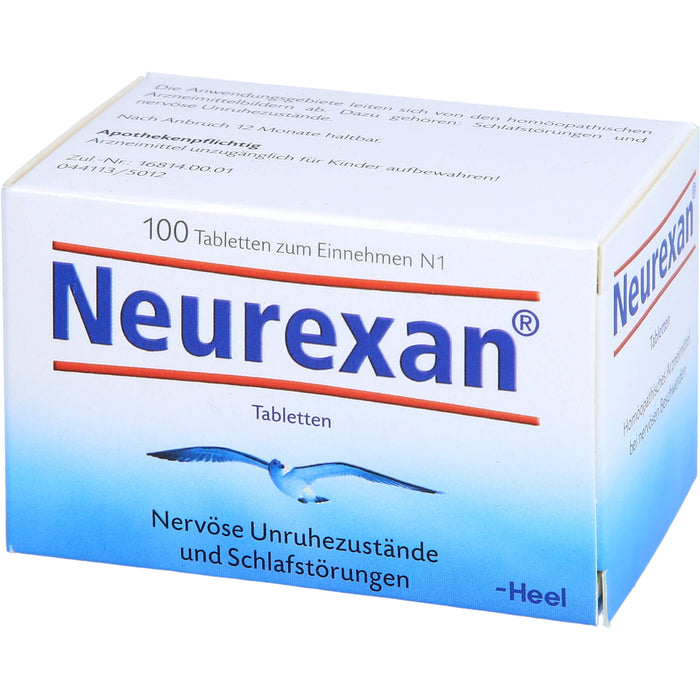Neurexan Tabletten bei nervösen Unruhezuständen und Schlafstörungen, 100 pcs. Tablets