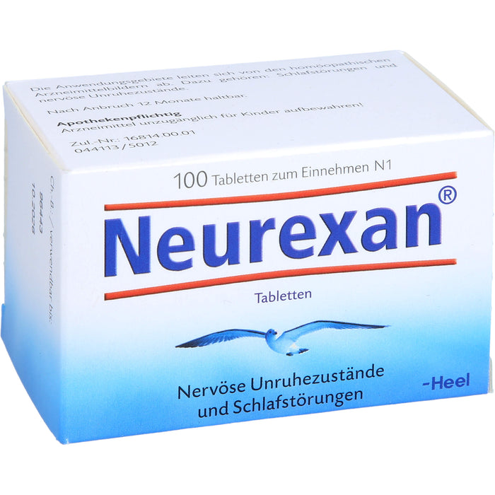 Neurexan Tabletten bei nervösen Unruhezuständen und Schlafstörungen, 100.0 St. Tabletten