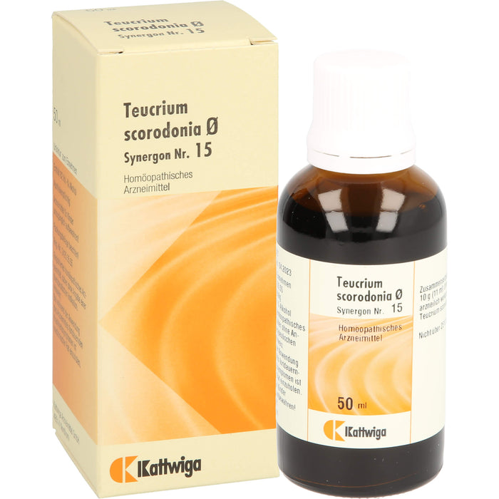 Synergon Komplex 15 Teucrium Urtinktur, 50 ml Solution