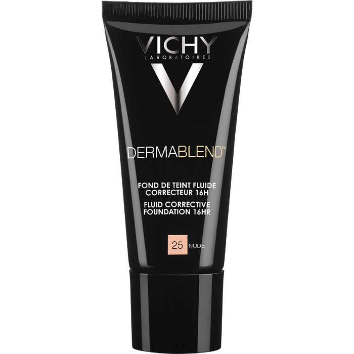 VICHY Dermablend teintkorrigierendes Make-up Fluid 25 Nude, 30 ml Lösung