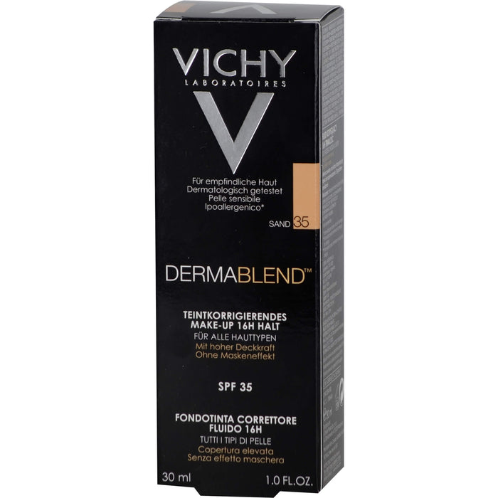 VICHY Dermablend teintkorrigierendes Make-up Fluid 35 Sand, 30 ml Cream