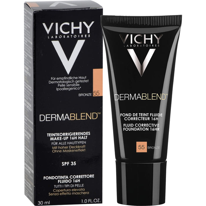 VICHY Dermablend teintkorrigierendes Make-up Fluid 55 Bronze, 30 ml FLU