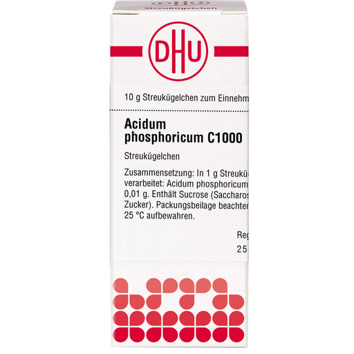DHU Acidum phosphoricum C1000 Streukügelchen, 10 g Globuli
