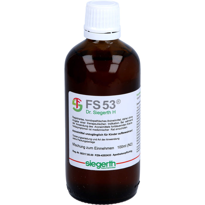 Dr. Siegerth FS 53 H flüssige Mischung, 100 ml Solution