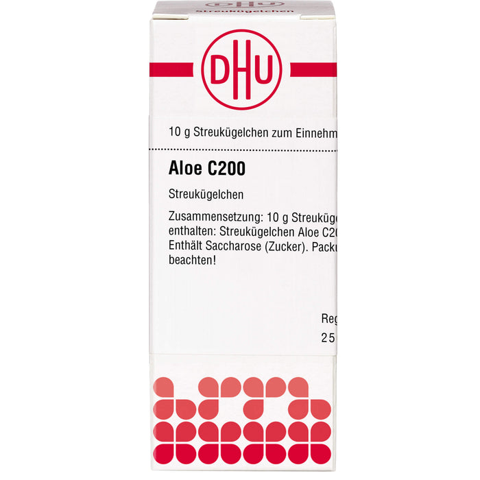 DHU Aloe C200 Streukügelchen, 10 g Globuli