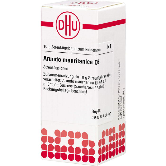 Arundo mauritanica C6 DHU Globuli, 10 g Globules