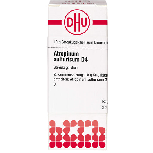 Atropinum sulfuricum D4 DHU Globuli, 10 g Globuli