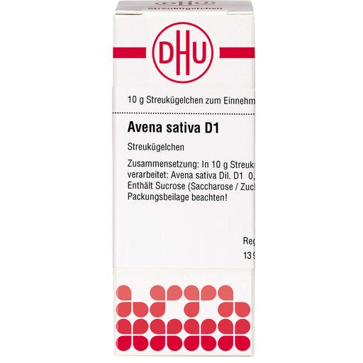 Avena sativa D1 DHU Globuli, 10 g Globuli