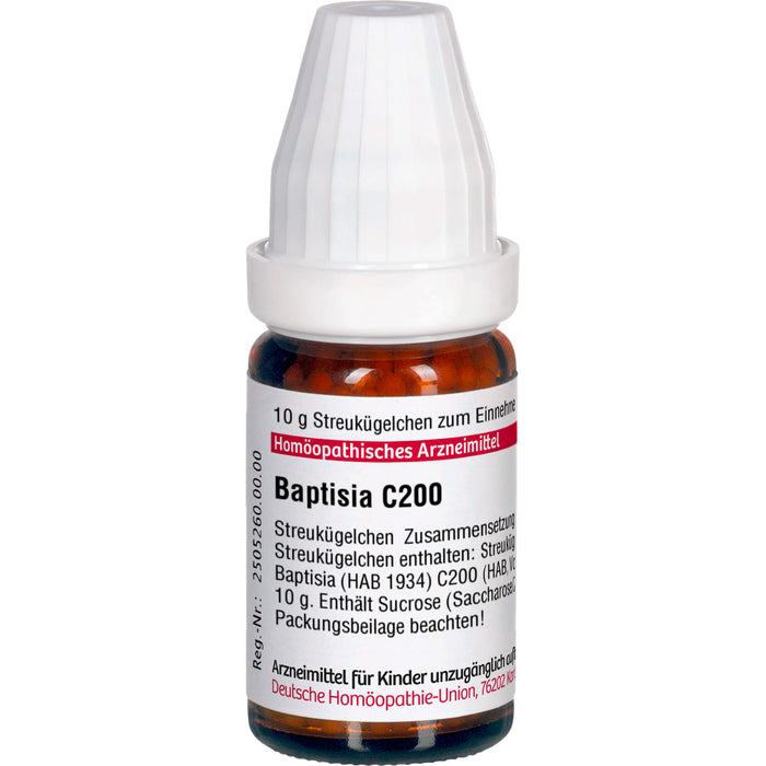 Baptisia C200 DHU Globuli, 10 g Globules