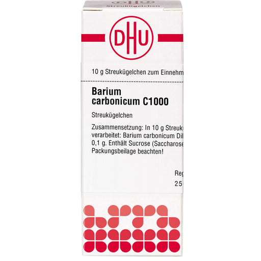 Barium carbonicum C1000 DHU Globuli, 10 g Globuli