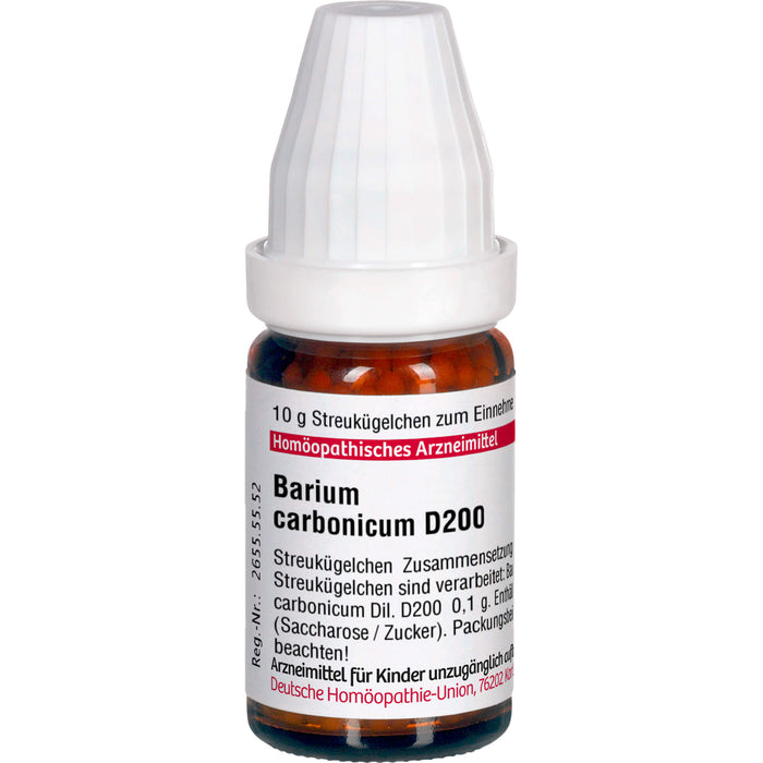 Barium carbonicum D200 DHU Globuli, 10 g Globules