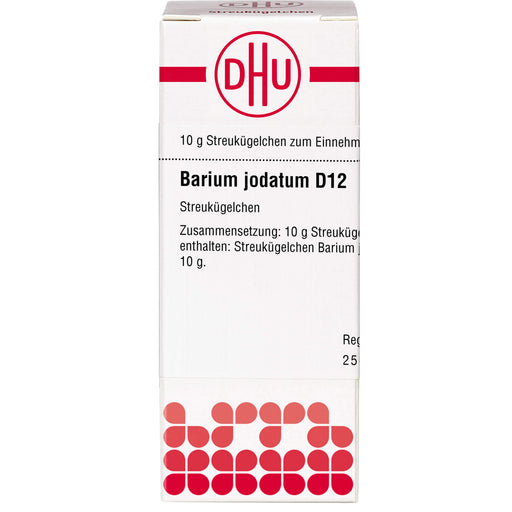 Barium jodatum D12 DHU Globuli, 10 g Globuli