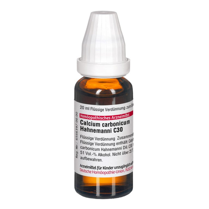 DHU Calcium carbonicum Hahnemanni C30 Dilution, 20 ml Solution
