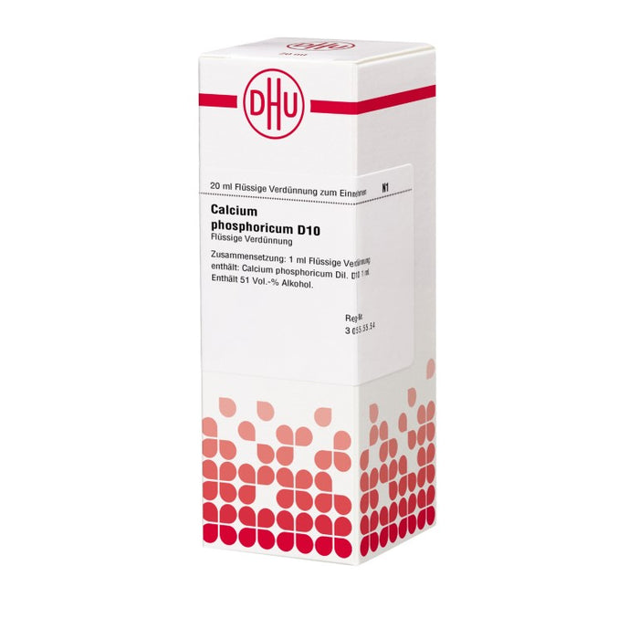 DHU Calcium phosphoricum D10 Dilution, 20 ml Solution