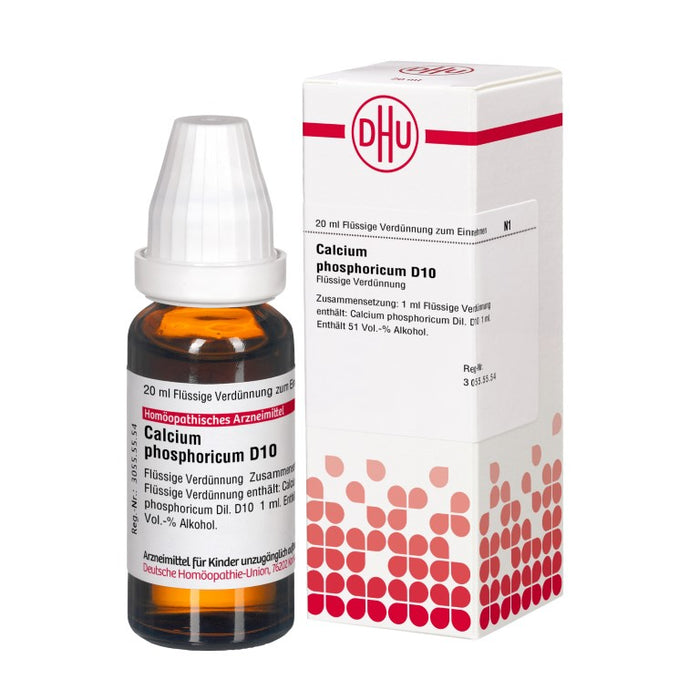 DHU Calcium phosphoricum D10 Dilution, 20 ml Solution