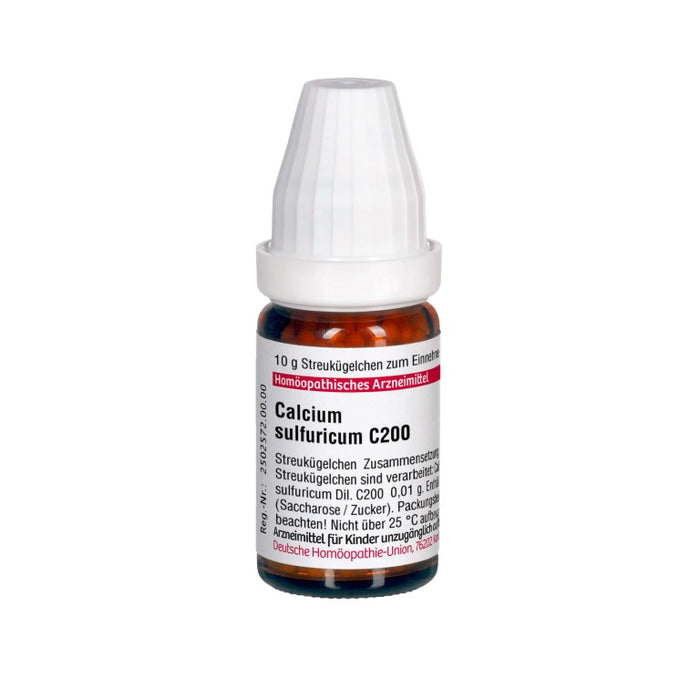 Calcium sulfuricum C200 DHU Globuli, 10 g Globules