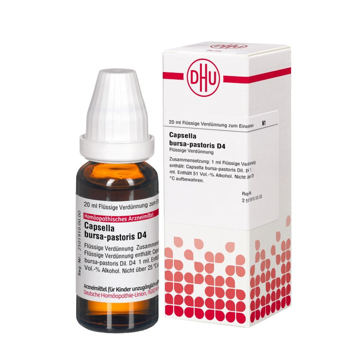 Capsella bursa-pastoris D4 DHU Dilution, 20 ml Solution