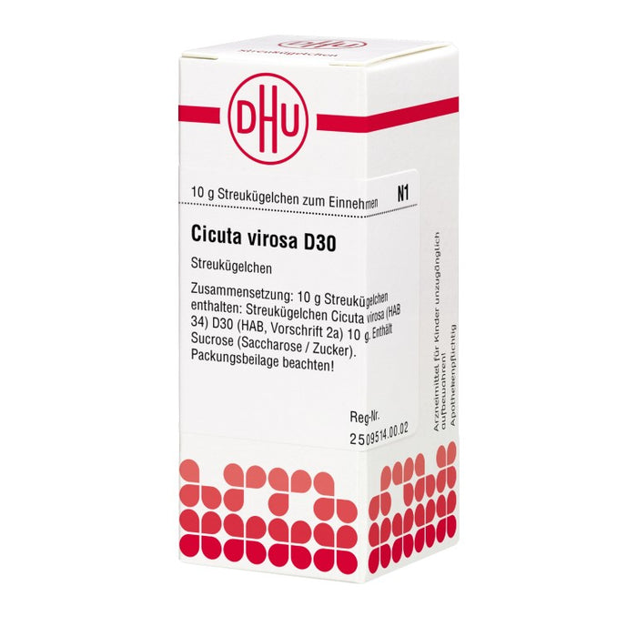 Cicuta virosa D30 DHU Globuli, 10 g Globules