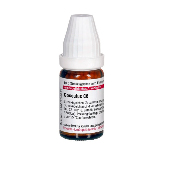 Cocculus C6 DHU Globuli, 10 g Globules