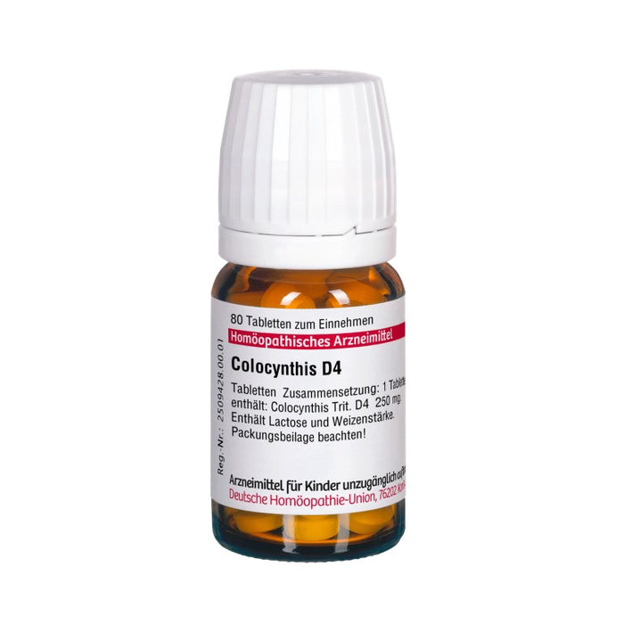 Colocynthis D4 DHU Tabletten, 80 pc Tablettes