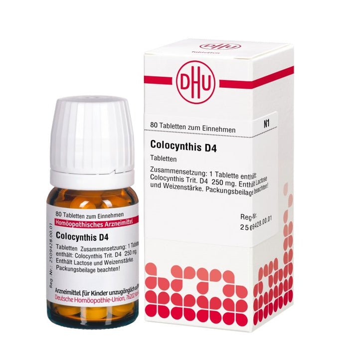 Colocynthis D4 DHU Tabletten, 80 pc Tablettes