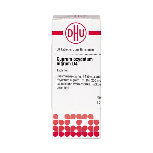DHU Cuprum oxydatum nigrum D 4 Tabletten, 80 St. Tabletten