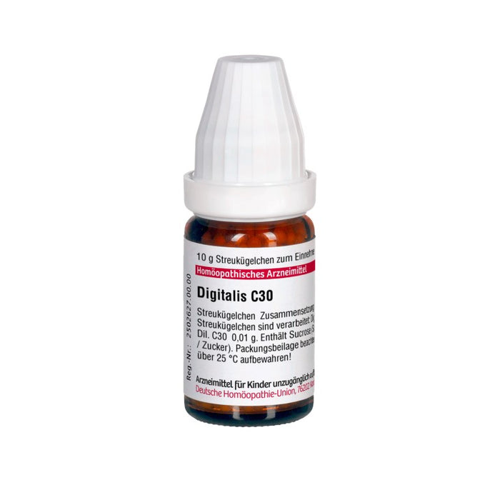 Digitalis C30 DHU Globuli, 10 g Globules