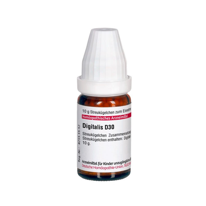 Digitalis D30 DHU Globuli, 10 g Globules