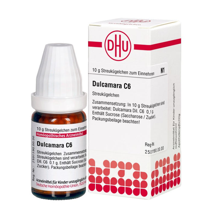 Dulcamara C6 DHU Globuli, 10 g Globules