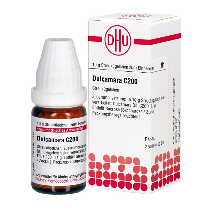 Dulcamara C200 DHU Globuli, 10 g Globules