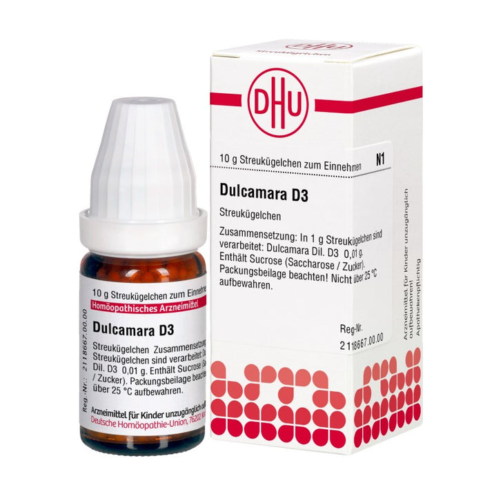 Dulcamara D3 DHU Globuli, 10 g Dispersion
