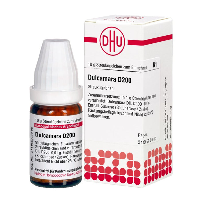 Dulcamara D200 DHU Globuli, 10 g Globules