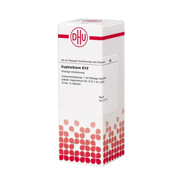 DHU Euphorbium D 12 flüssige Verdünnung, 20 ml Solution