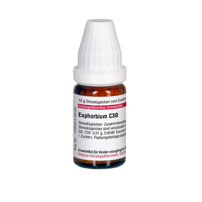 Euphorbium C30 DHU Globuli, 10 g Globules