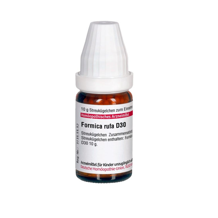 Formica rufa D30 DHU Globuli, 10 g Globules