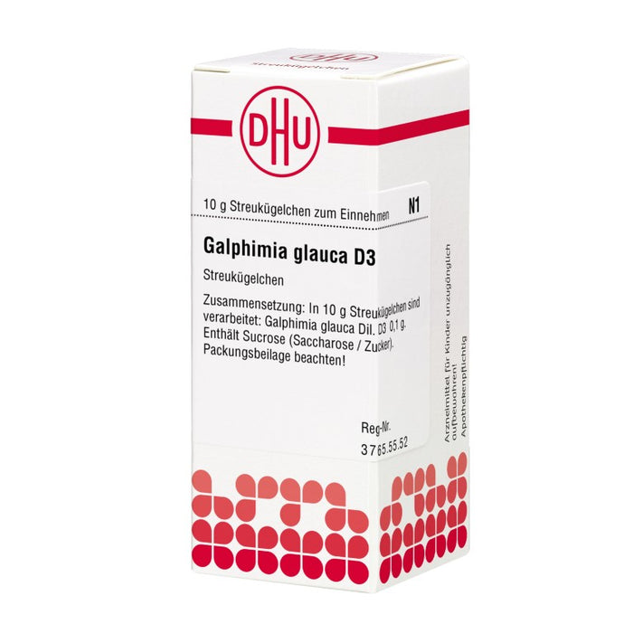 Galphimia glauca D3 DHU Globuli, 10 g Globules