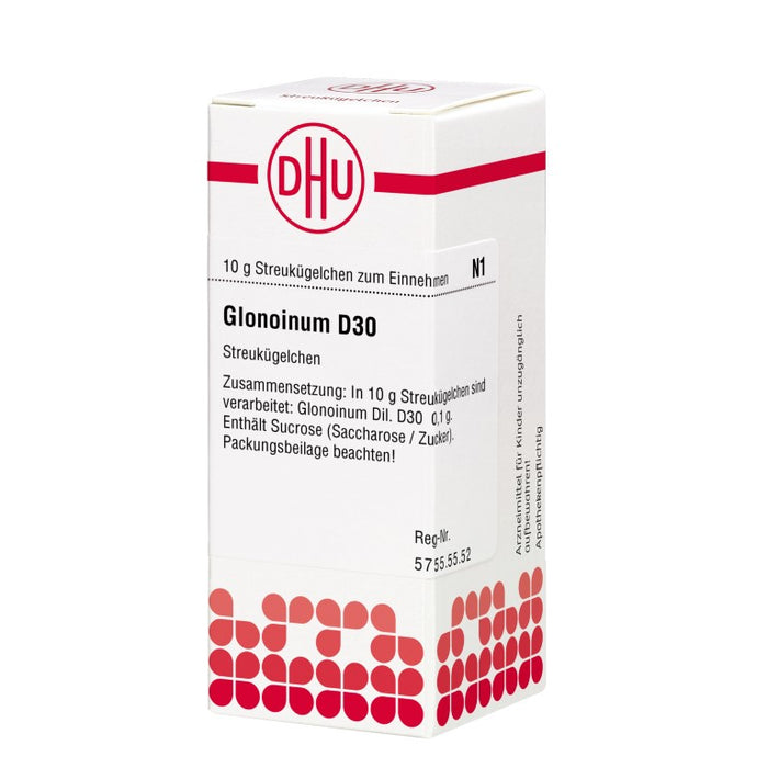 Glonoinum D30 DHU Globuli, 10 g Globules