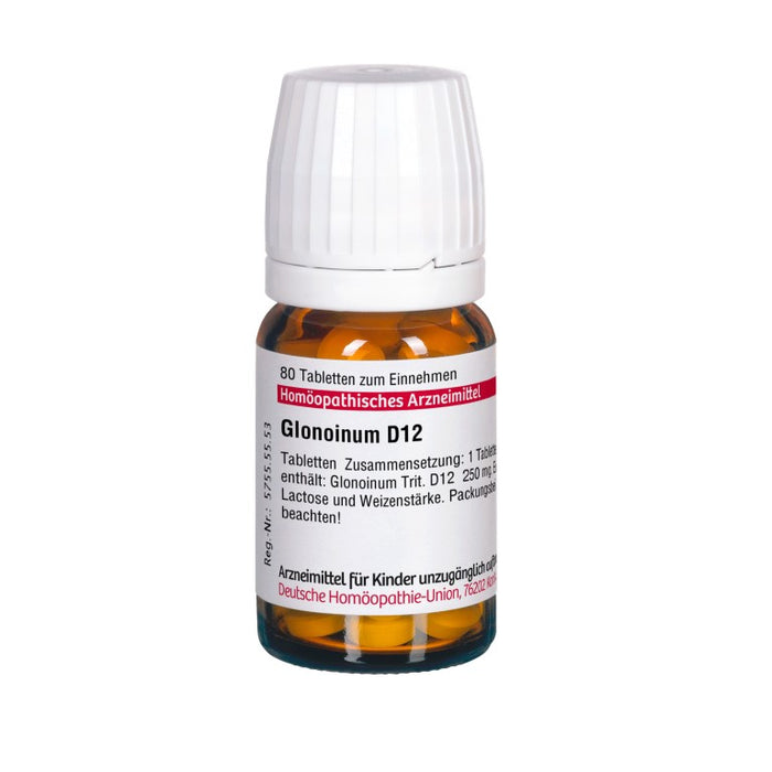 Glonoinum D12 DHU Tabletten, 80 pc Tablettes