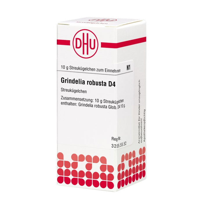 Grindelia robusta D4 DHU Globuli, 10 g Globules