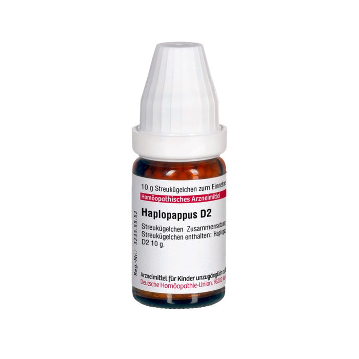 Haplopappus D2 DHU Globuli, 10 g Globules
