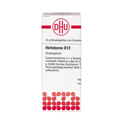 DHU Helleborus D 12 Streukügelchen, 10 g Globuli
