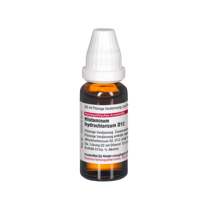 DHU Histaminum hydrochloricum D12 Dilution, 20 ml Solution
